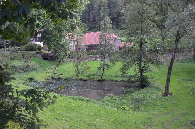 Schlossgarten Mespelbrunn