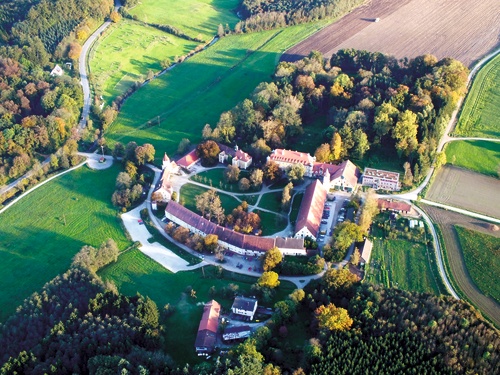 Schloss Blumenthal Luftaufnahme Foto Schloss Blumenthal