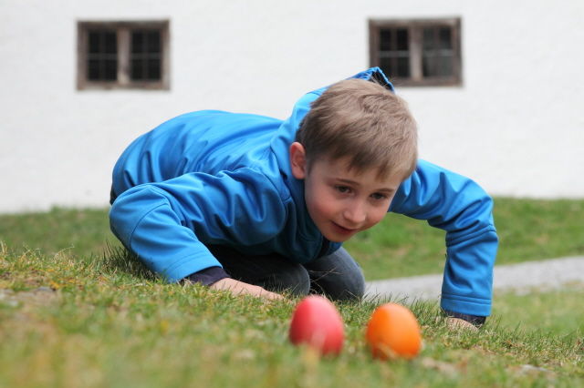 Große Ostereisuche am Ostersonntag und Ostermontag.