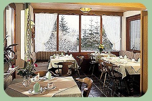 Pension Silberdistel Aufenthaltsraum