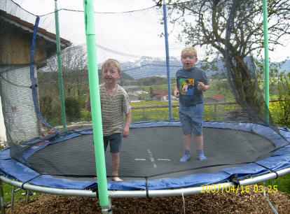 Unser beliebtes Trampolin