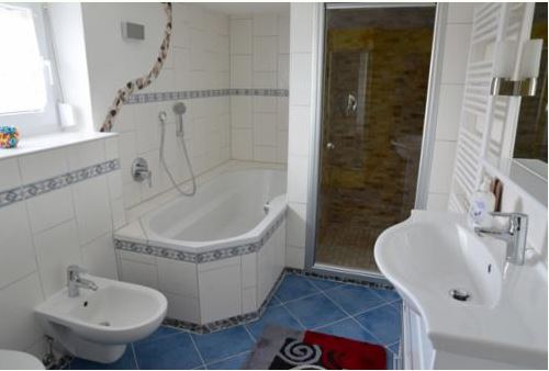 Badezimmer (WC und Dusche)