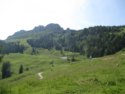 Markante Erscheinung die Kampenwand