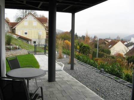 Ferienwohnung Maintalblick - Terrasse