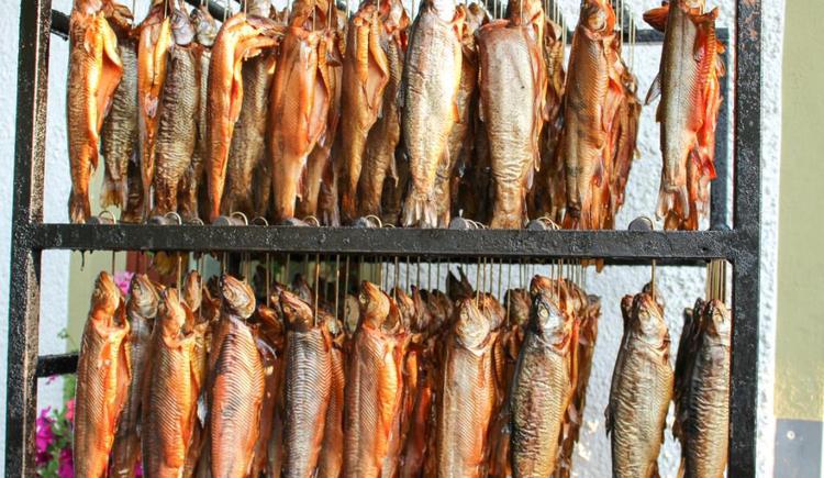 frische Räucherfische