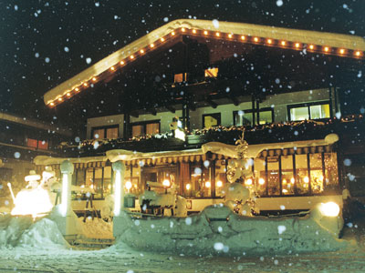 Cafe Restaurant Bettina im Winter