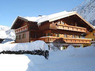 Haus im Winter