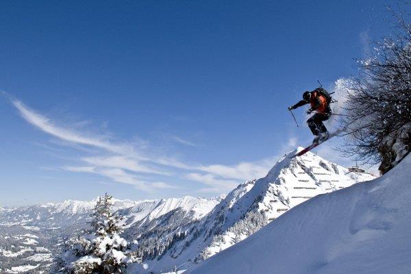 Pulverschnee
