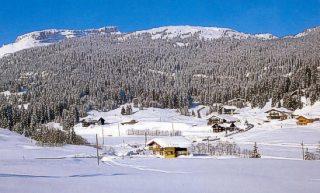 Haus im Winter