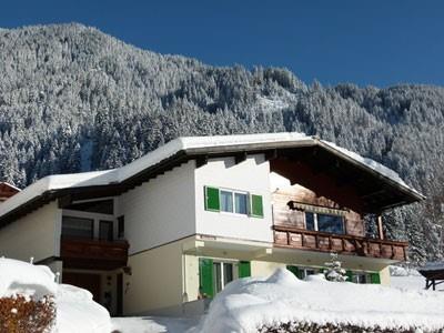 Haus im Winter