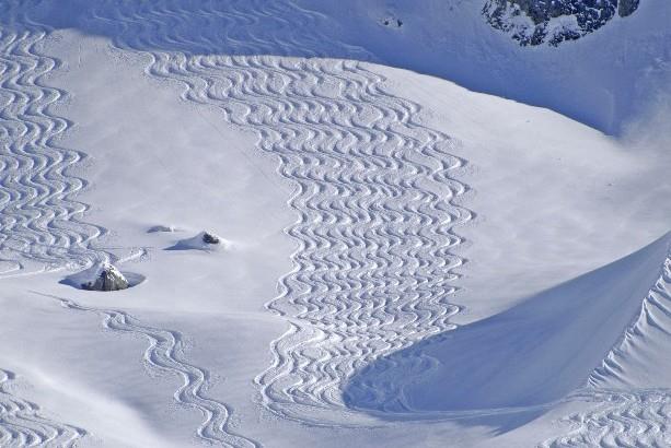 Meine Spuren im Schnee