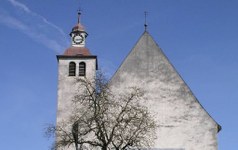 Bludesch, Katholische Pfarrkirche Heiliger Jakobus der Ältere und Friedhof
