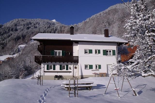 Hausansicht Winter