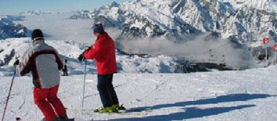 Abfahrt am Sonnenkopf