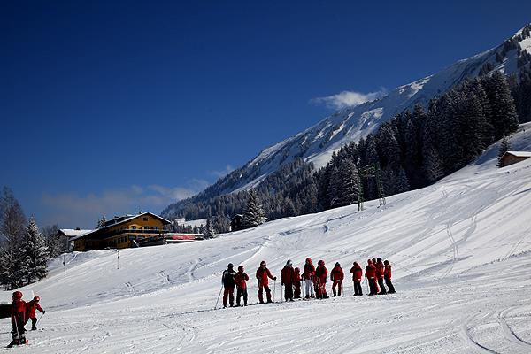 Das kleine Berghotel direkt an der Skiabfahrt