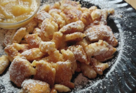 Schöntalhof Kaiserschmarrn inmitten der Walser Ber