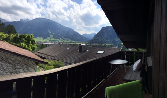 Ausblick Balkon OG