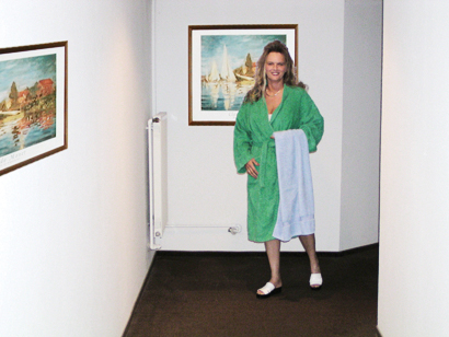 Bademantelgang zur Limes-Therme