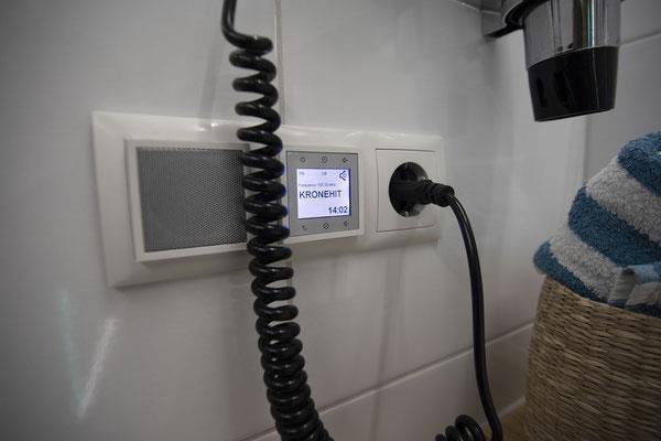 dusche  mit radio wohn. maderer