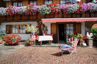 Terrasse Ferienwohnung