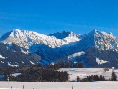 Blick v Balkon zum Nebelhorn