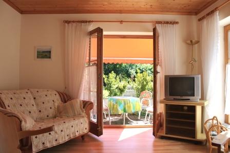 Ferienwohnung "Salzstadel" Wohnzimmer