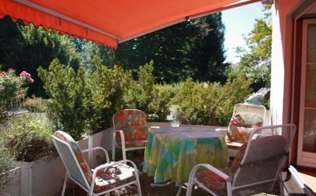 Feienwohnung "Salzstadel" Terrasse