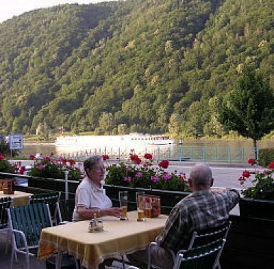 Ausblick von der Terrasse