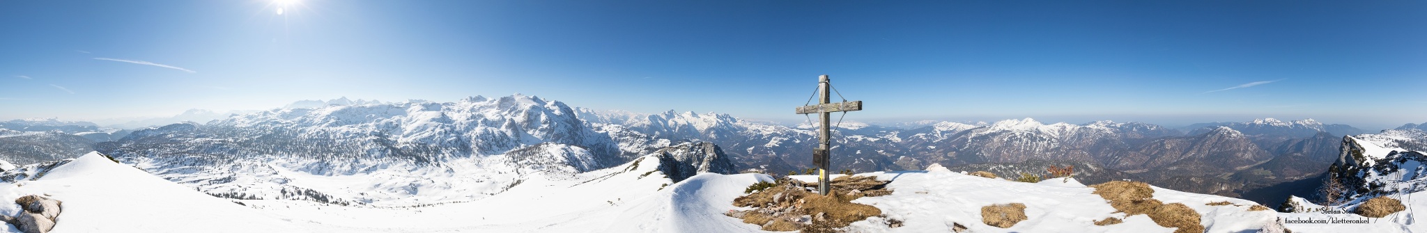 Gipfelpanorama am Großen Weitschartenkopf