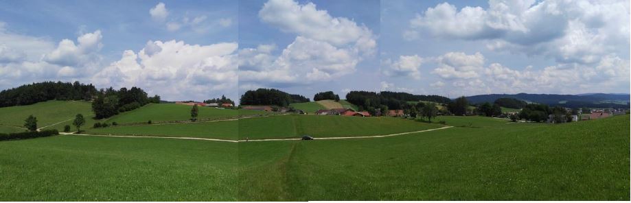 Rainbach_Blick vom Peter'n Berg nördlich nach Kerschbaum