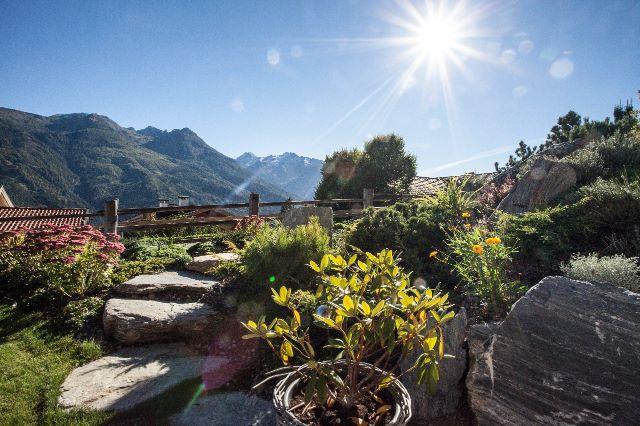 Garten mit wundervollem Blick auf den Nationalpark