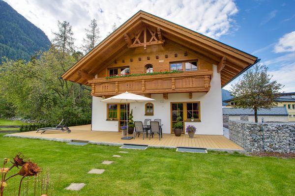 Vorderansicht Chalet Carla