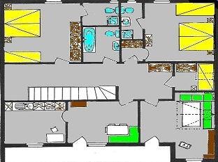 Wohnungsplan für 2-7 Personen