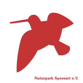 Markierungszeichen Roter Vogel: Naturparkweg - Rundweg (mittel)