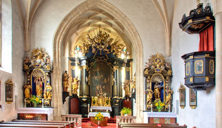 Pfarrkirche Vorderstoder, Altarbild des Hl. Leopold von  Kremser Schmidt