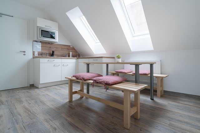 Küche Dreibettzimmer