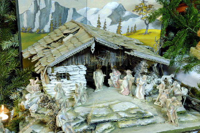 Krippe Zaunmair Landschaftskrippe