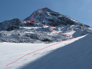 Gipfelanstieg