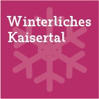 Plakette Winterwandern Kaisertal
