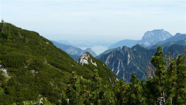 Blick vom Möselhorn zum Traunsee