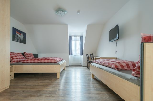 Anitas Altstadtpension Dreibettzimmer