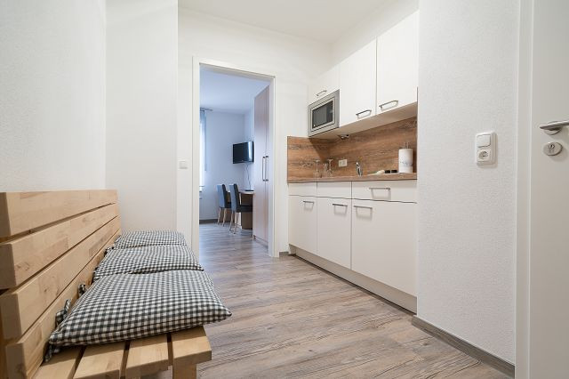 Anitas Altstadtpension Küche Juniorsuite