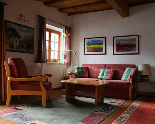 Wohnzimmer des Haus Cian