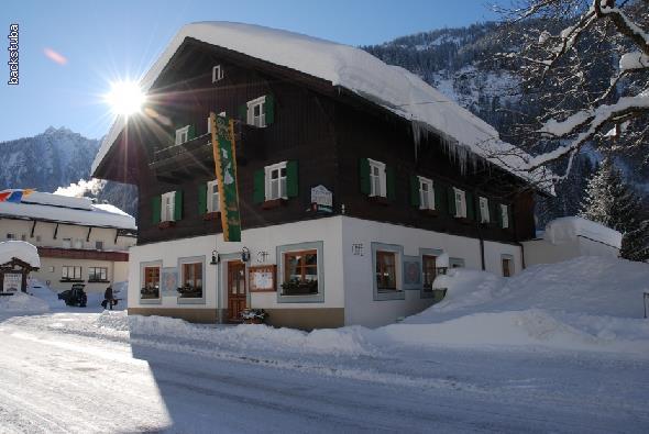 Hausansicht Winter
