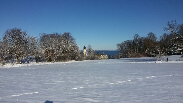 Winterwandern im Bernrieder Park