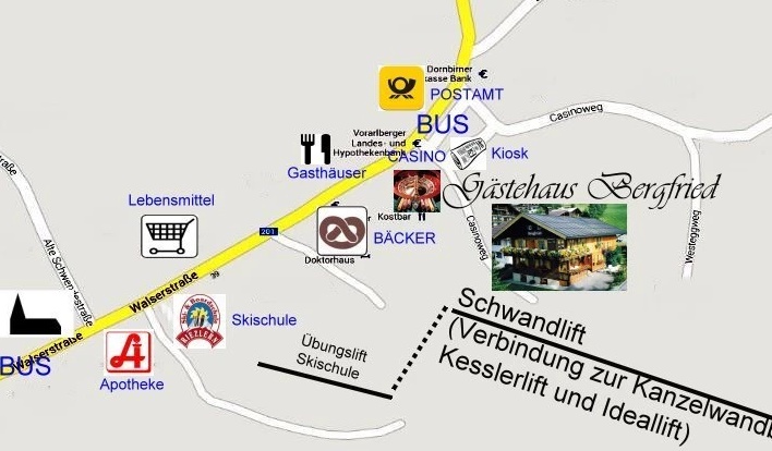 mitten im Geschehen aber dennoch ruhig ...