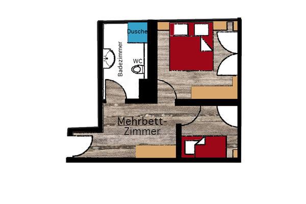 Mehrbettzimmer Foto