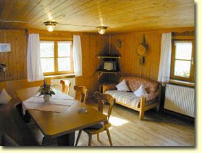 Rustikale Sitzecke/Aufenthaltsraum