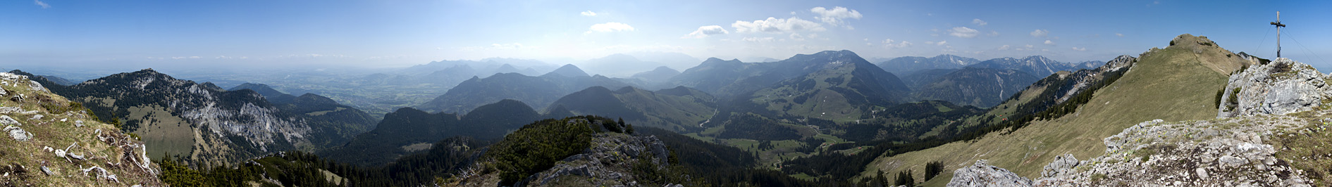 Das 360°-Panorama von der Käserwand