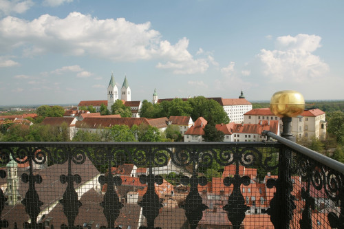 Blick auf den Freisinger Domberg